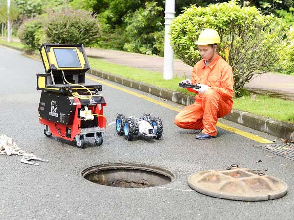 康定管道机器人检测
